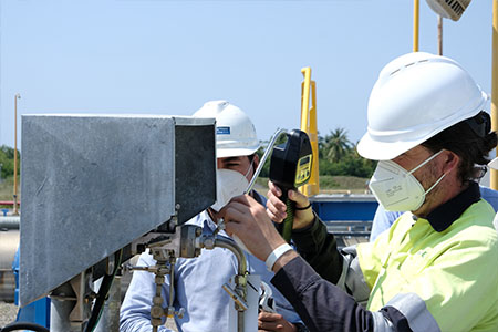 VIRA GAS Monitorización de fugas de metano y compuestos orgánicos volátiles